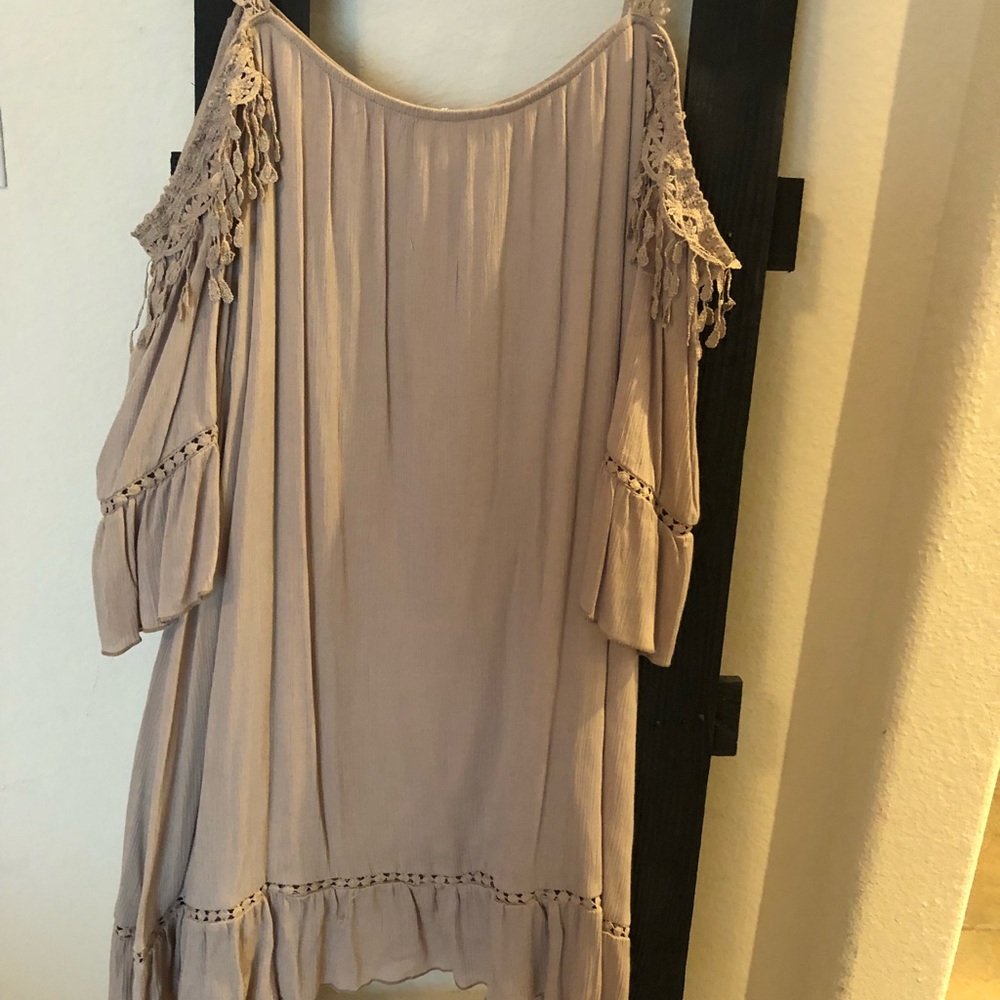 Fringed Boho Dress 1X - Picture 5 of 6